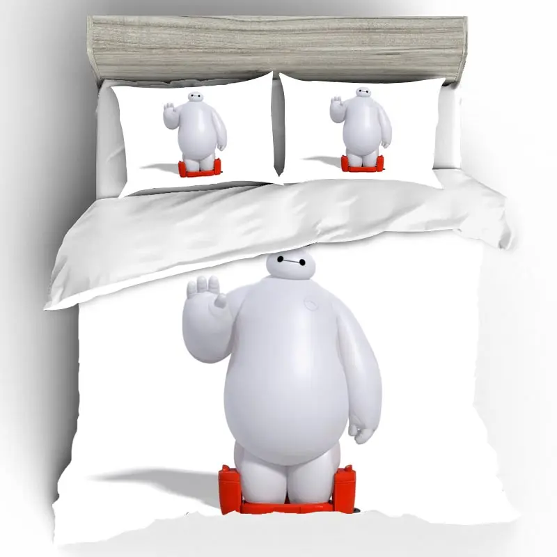 BayMax домашний текстиль постельное белье Ropa De Cama свадебный подарок Sabanas Комплект постельного белья королевского размера постельное белье бязь постельное белье поплин