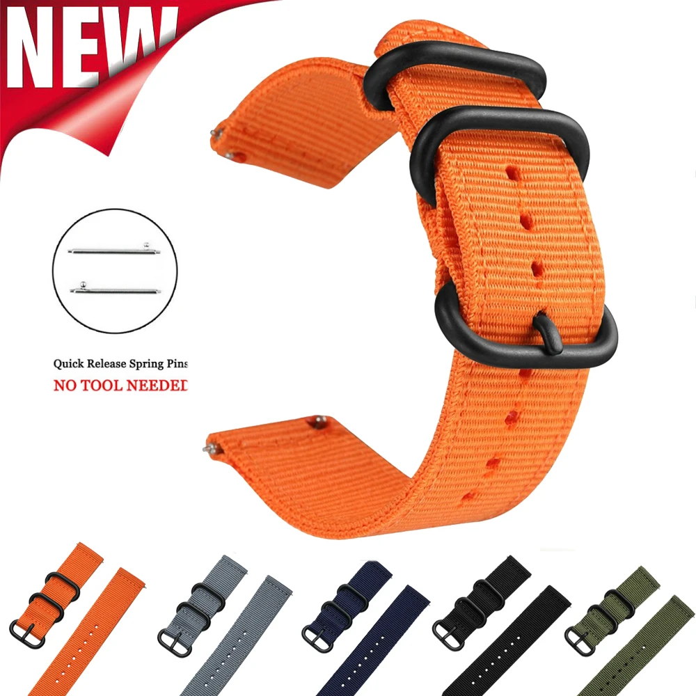 20 22mm Nylon strap for Huami Amazfit GTR 42 47 mm watch accessories sport bracelet Xiaomi 42mm 47mm | Наручные часы