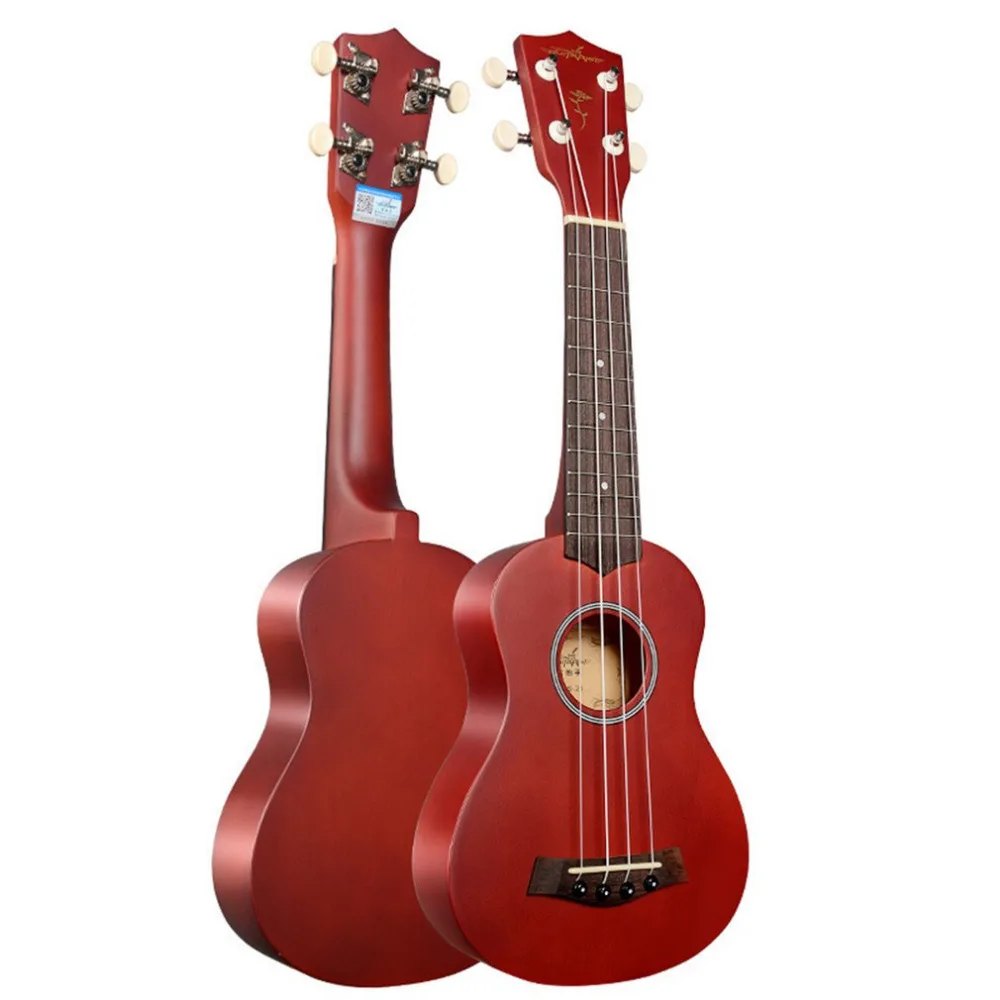 

21 Inch Basswood Ukulele Musical Instruments Light Weight Small Body Hawaii Guitar for Ukulele Lovers