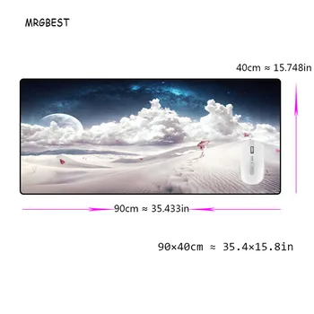 

MRGBEST New Mouse-pad Night Sky Series1 Extra Large Size 900x400mm Locked Precision Mouse Pad Non-slip Table Mat for Gamer