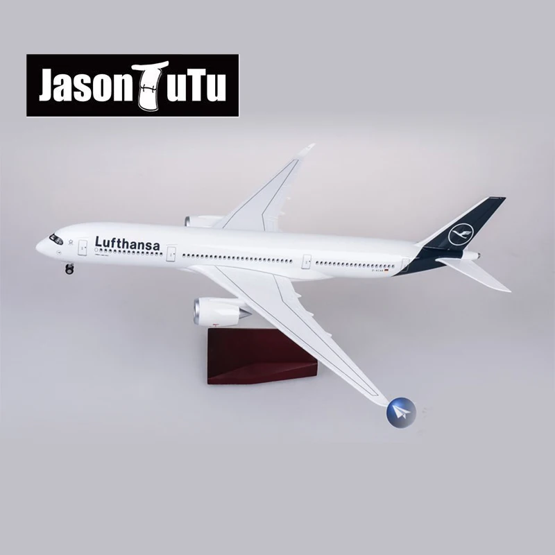 Пачка JASON TUTU 47 см Lufthansa аэробус A350 модель аэроплана самолет 1/160 масштаб Литые