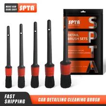 Brosse de nettoyage de voiture, 5 pièces, lavage de voiture, tableau de bord, sortie d'air