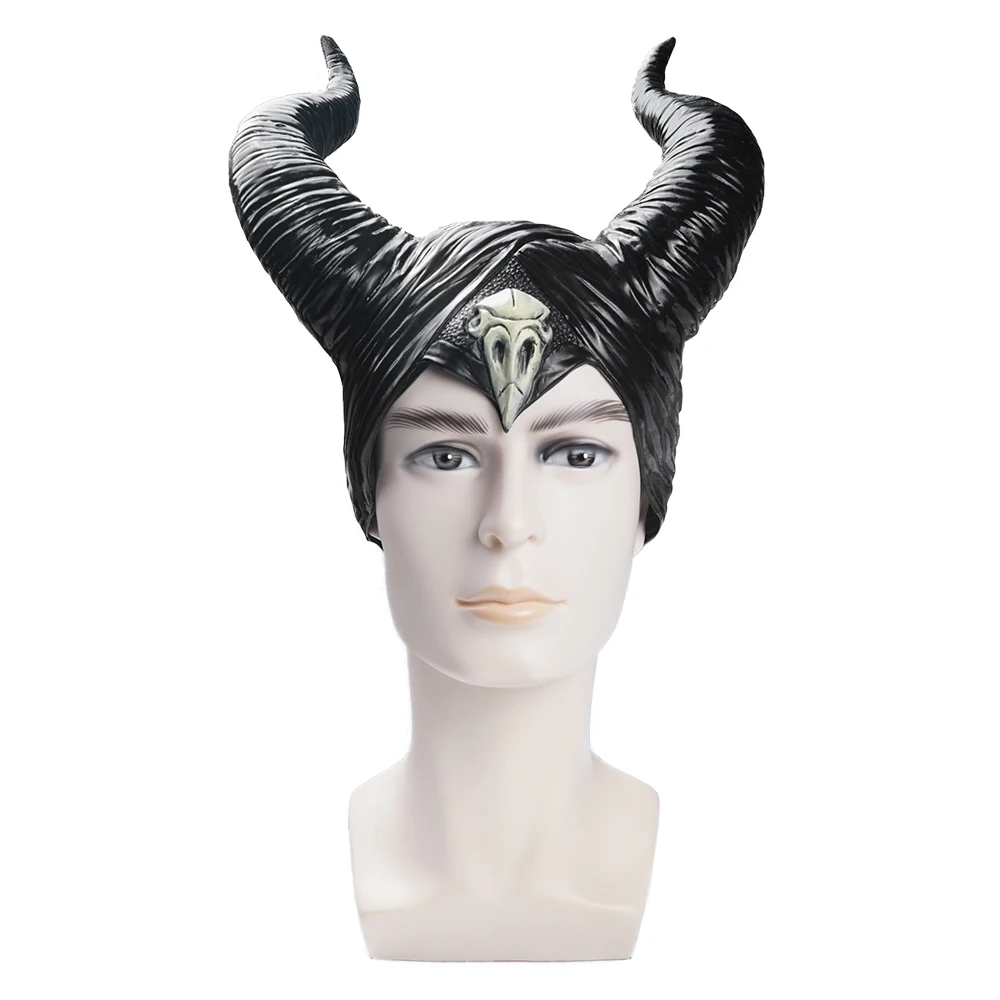 Corno di capra con corno malvagio da strega demone feste in maschera per cosplay corno di capra principessa Aoleytech copricapo per Halloween