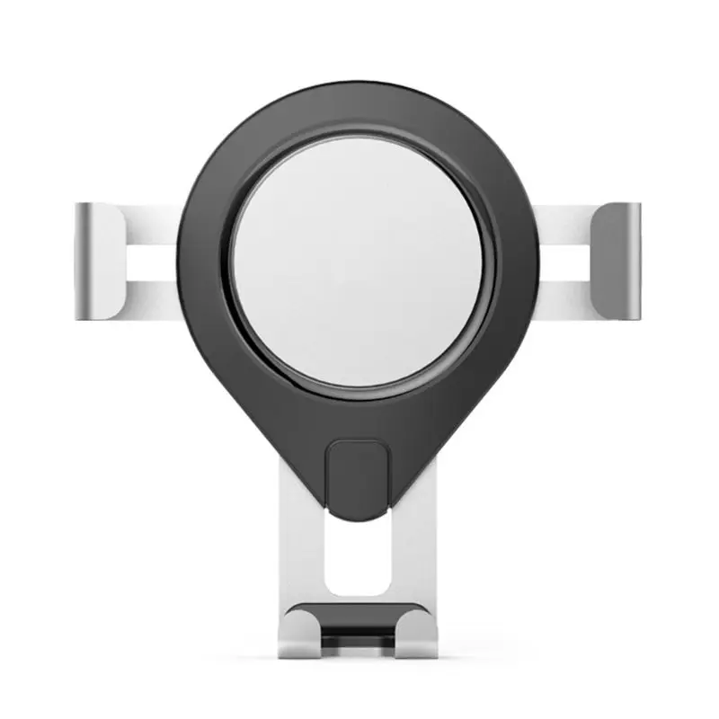 Автомобильный держатель для телефона Air Vent крепление для мобильного телефона Металлическая гравитационная навигация автоматическая панель датчиков Кронштейн Поддержка
