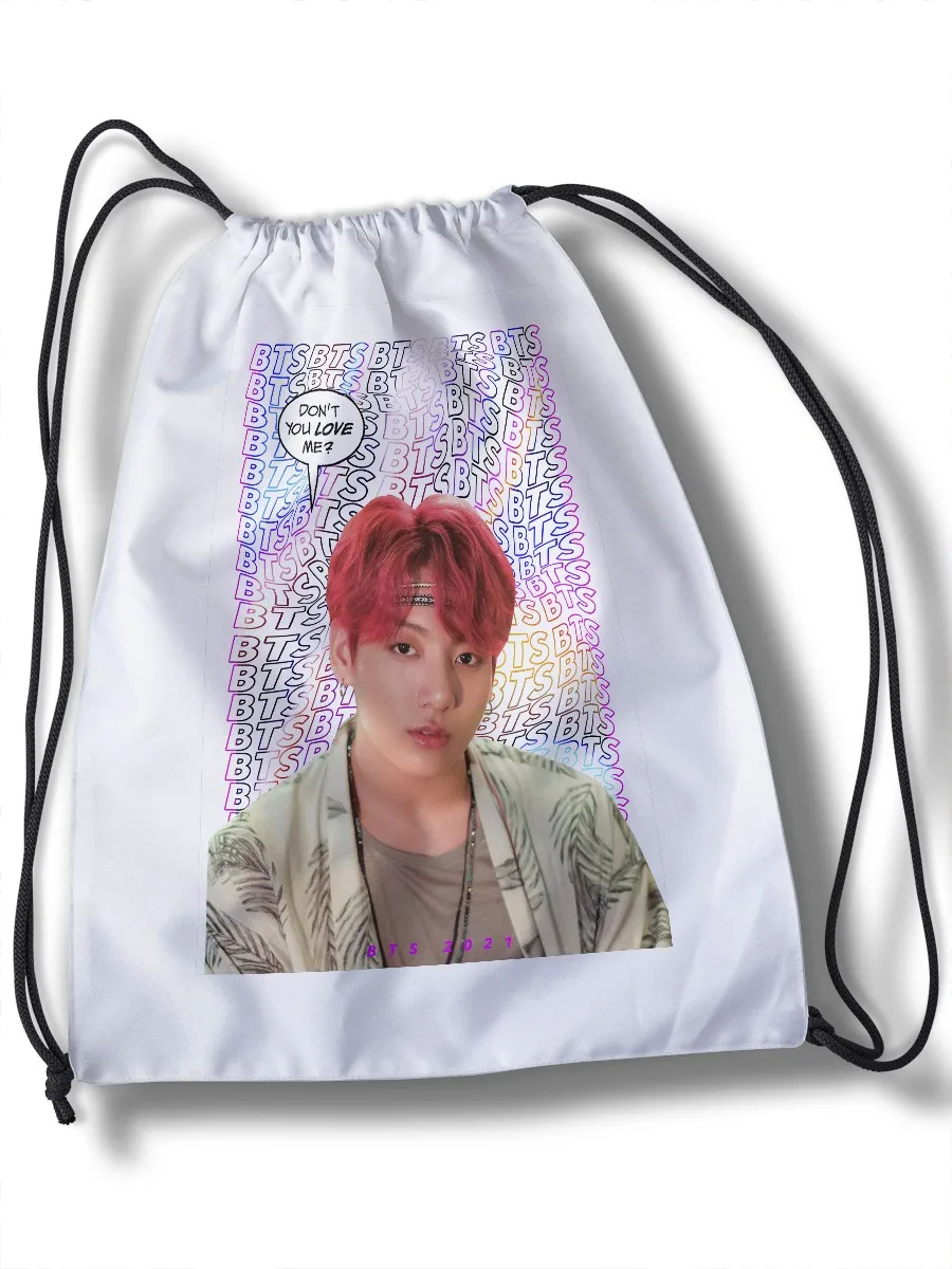 Bag For Shoe Replacement Bts (k-pop, Idols, Айдолы, In, Suga, J-hope, Rm,  Jimin V, Jungkook, Rm Bts, Битиес)-20461 Сменка Bag Shoes Backpack Items  - Storage Bags -
