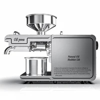Oil Machine 7-11kg /H Automatic Cold Press High Speed Oil Extractor Extraction Temperature Control Peanut Coconut Oil Press 2