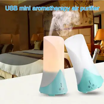 

Mist Maker USB Humidifier Aroma Diffuser LED 3 Color 3.0MHz Portable Universal Asthma Atomizer Inhaler Nebuliser Respirator