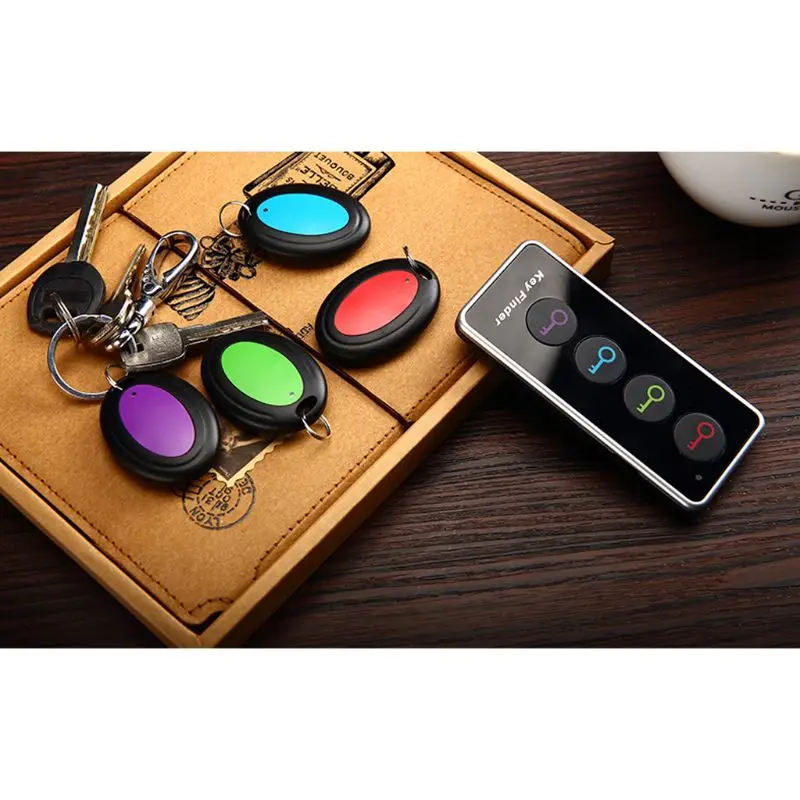 

Key Finder Wireless Locator Tracker Smart Activity Tracker Anti-Lost for Phone Luggage Bag Pet Remote Control with torch