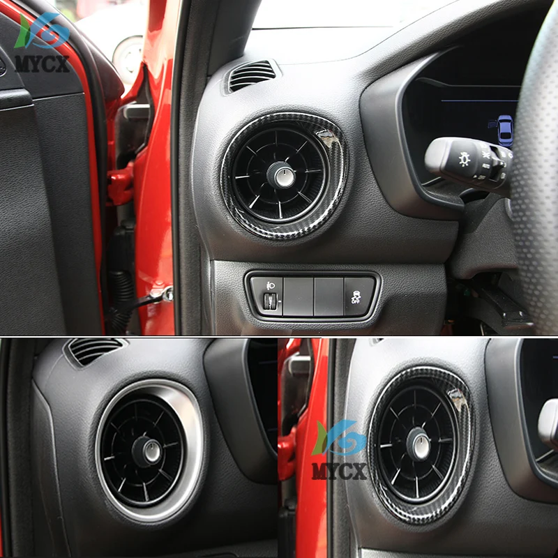Для Kia Cerato абсолютно K3 автомобильный передний боковой кондиционер вентиляционное отверстие отделка крышки салона молдинги