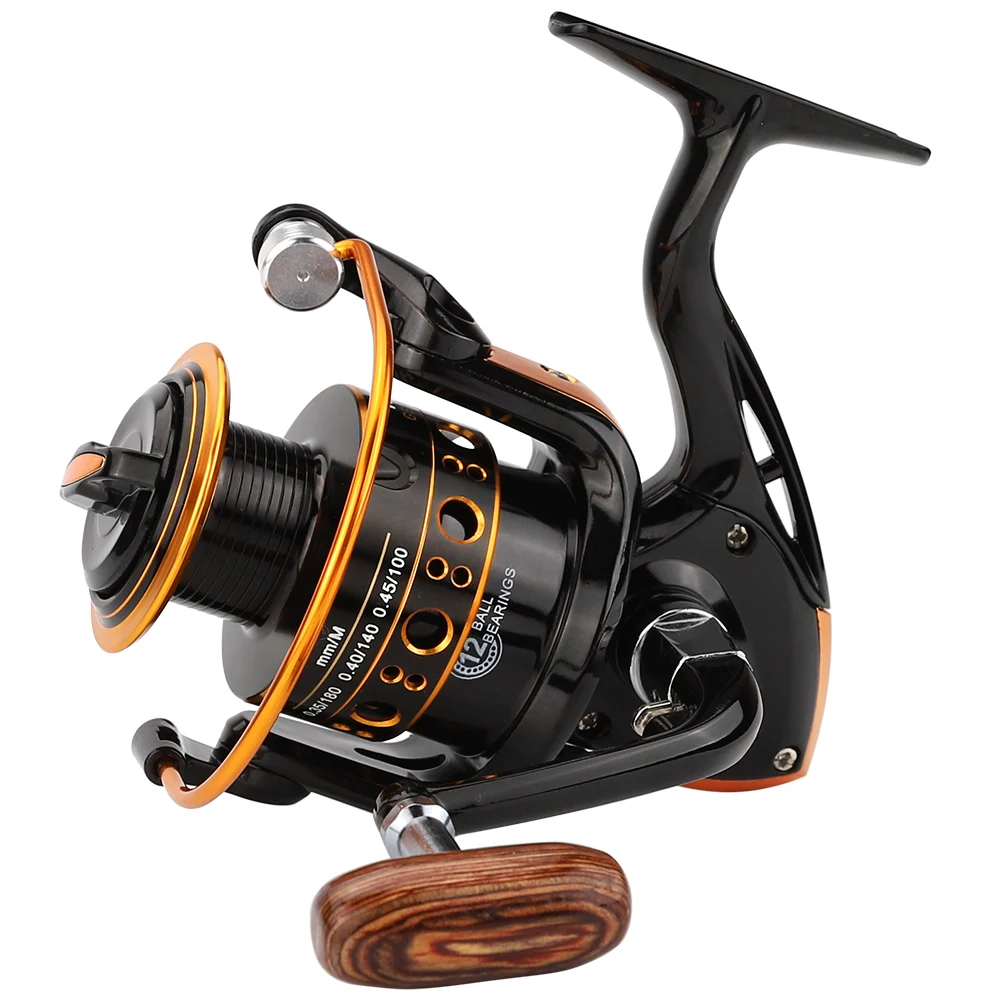 JACKFISH 12BB Spinning Fishing Reel Fishing Wheel for Saltwater Metal Spool Fishing Reels carpa molinete de pesca fishing tackle JACKFISH 12BB Spinning Fishing Reel Fishing Wheel for Saltwater Metal Spool Fishing Reels carpa molinete de pesca fishing tackle