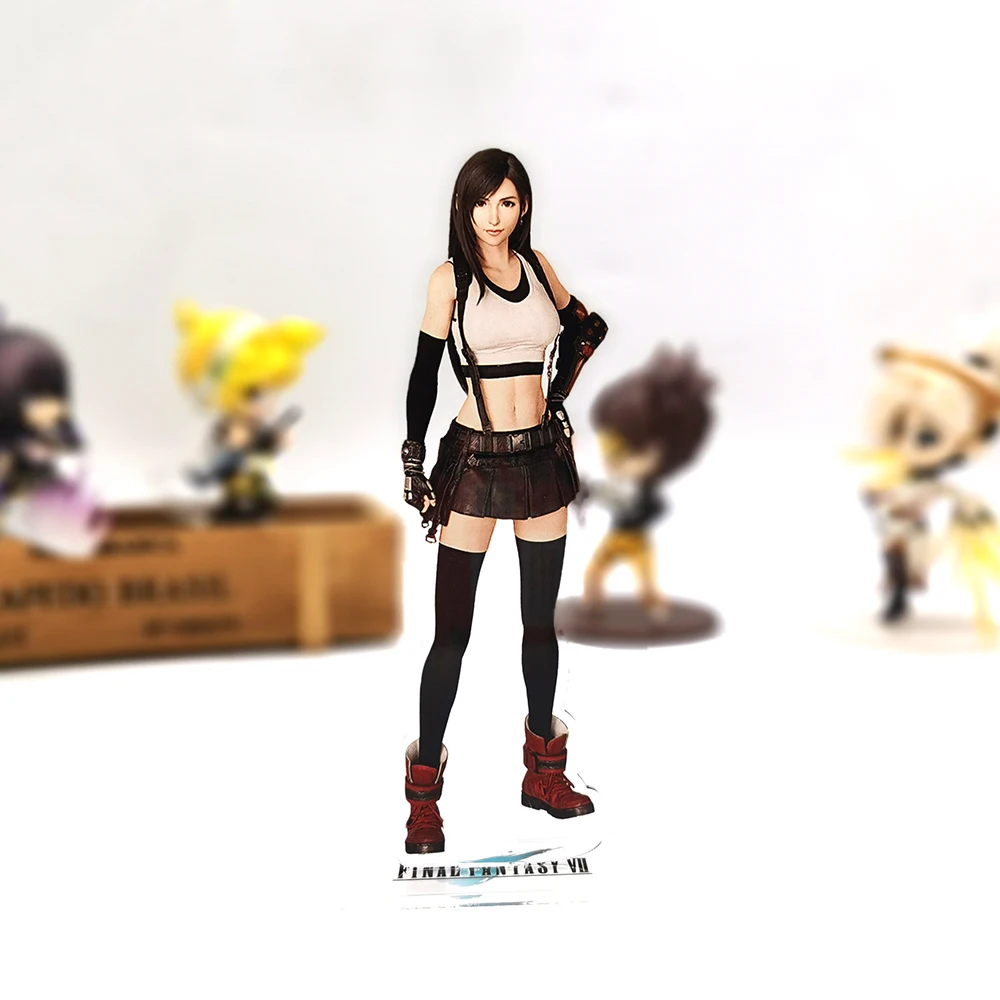 Фигурки FF7 VII Remake Tifa Lockhart PVC 15 см | AliExpress