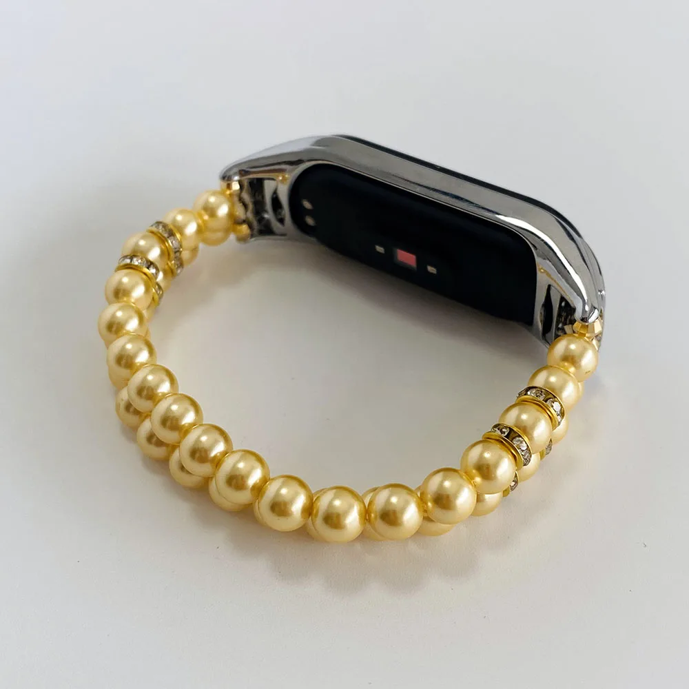 Stretchy Strap for Xiaomi Mi Band 6 Mi5 Bracelet for Women Mi Band 5/4/3 Wristband Accessories Miband Watchband Jewelry Elastic Stretchy Strap for Xiaomi Mi Band 6 Mi5 Bracelet for Women Mi Band 5/4/3 Wristband Accessories Miband Watchband Jewelry Elastic