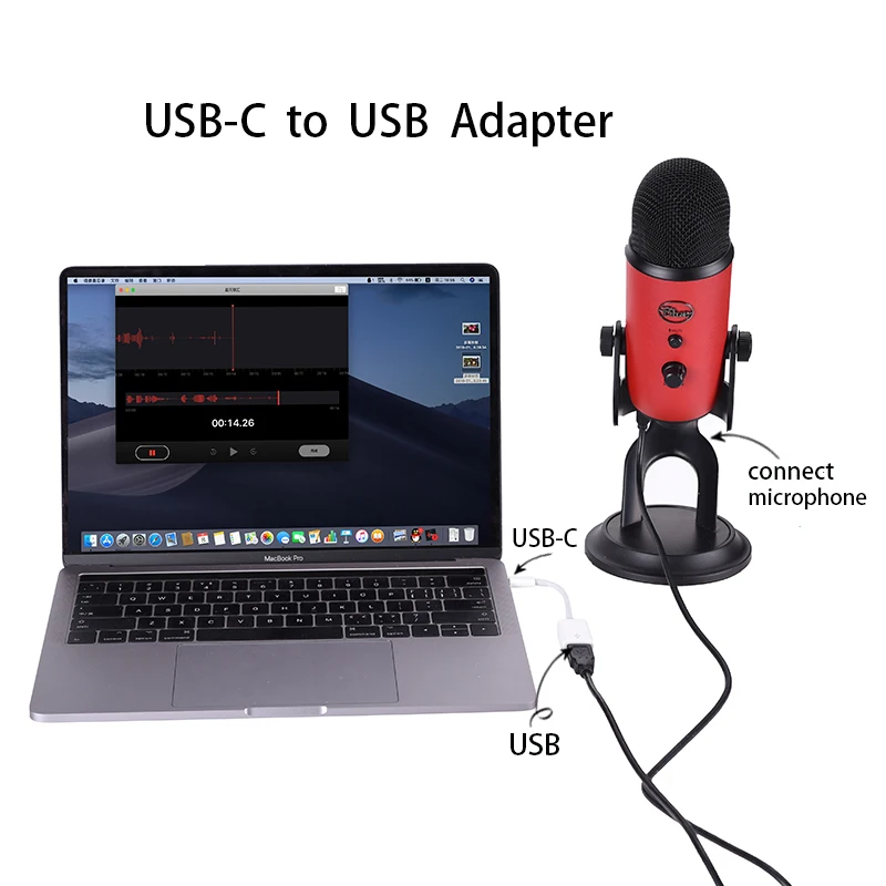 USB3.0 OTG Мобильный телефон Aux адаптер USB C/type C к USB адаптер/конвертер для наушников note 10/One Plus/USB флэш-накопитель/клавиатура