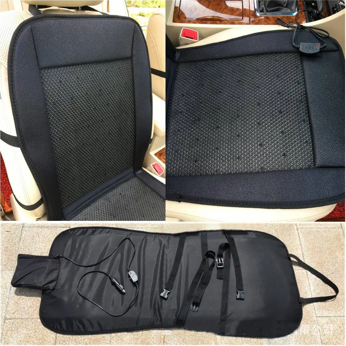 12V smart cool car cushion ventilation cushion cooling seat air fan massage seat air conditioning cushion 2 speeds low/high 12V smart cool car cushion ventilation cushion cooling seat air fan massage seat air conditioning cushion 2 speeds low/high