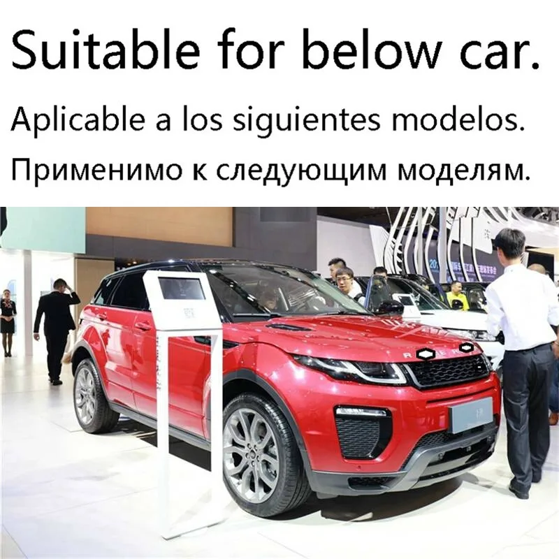 Автомобильная хромированная декоративная система управления шестерней, детали для модификации интерьера, аксессуары с яркими блестками 18 19 для Land Rover Evoque