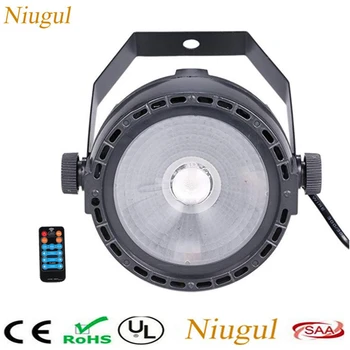 

Wireless Remote Control RGB+UV 30W COB Light LED Par COB Lighting DMX Control Stage Wash Effect Lighting Professional For Party