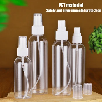 

10 Pcs Outdoor Travel Perfume Atomizer Pump Bottle Portable Empty Spray Bottle Durable Disinfection Alcohol Spray Container
