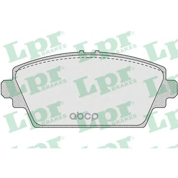 Колодки Тормозные Nissan Primera(P12) 02/Almera Tino 0005 Передние Lpr 05p940 Lpr арт. 05P940