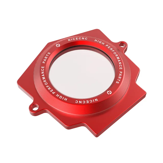 NICECNC Aluminum ATV Cam Cover Guard Protector For Yamaha Raptor 700R YFM700R 2006-2020 2019 1S3-11185-00-00 1S3-11185-10-00 Red