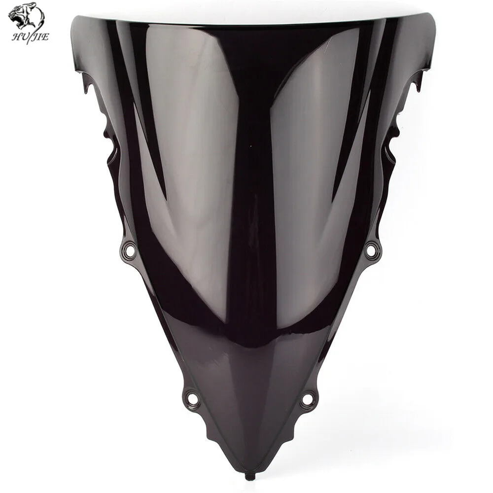 a ABS Windscreen For Yamaha YZF-R6 YZF R6 600 2003 2004 2005 Double Bubble Motorcycle Windshield Iridium Wind Deflectors - Цвет: a