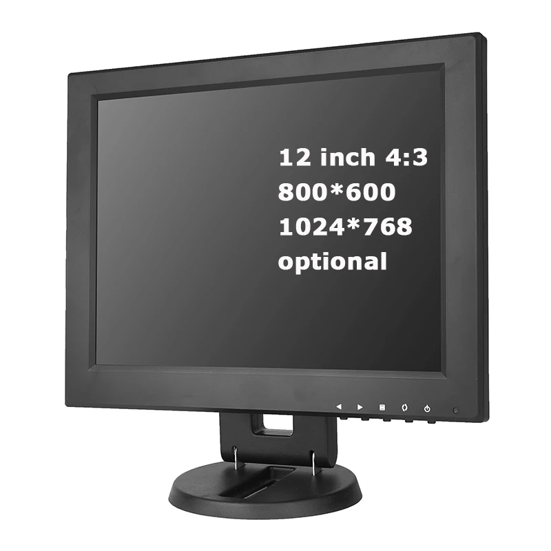 12 インチ 4:3 格安液晶モニター 800*600 1024*768 ホーム