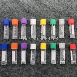 Tubo de congelamento de plástico para criolipólise, tubo preservativo de 1.8ml com tampa