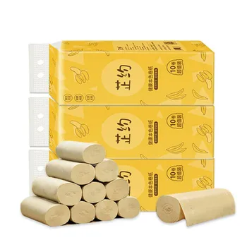 

Tissue Household Sanitary Roll Paper Affordable Loaded Coreless Special Tissue Toilet Paper Household Web #YL5