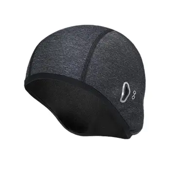 

Winter Ski Cap Windproof Thermal Fleece Cycling Cap Running Skiing Motocycle Head Hat Snow Road Bike Outdoor Headwear 2 Type