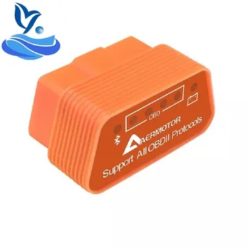 

Car Diagnostic Scanner ELM327 OBD2 Adapter For Android IOS Windows Aermotor ELM327 Bluetooth 4.0 Adapter