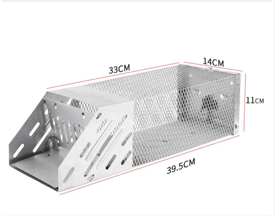 Многоразовая крыса ловушка животное-вредитель мышей клетка управления приманка грызунов Отпугиватель ловить мышь Хомяк ловушка Автоматическая непрерывная ловушка для мыши