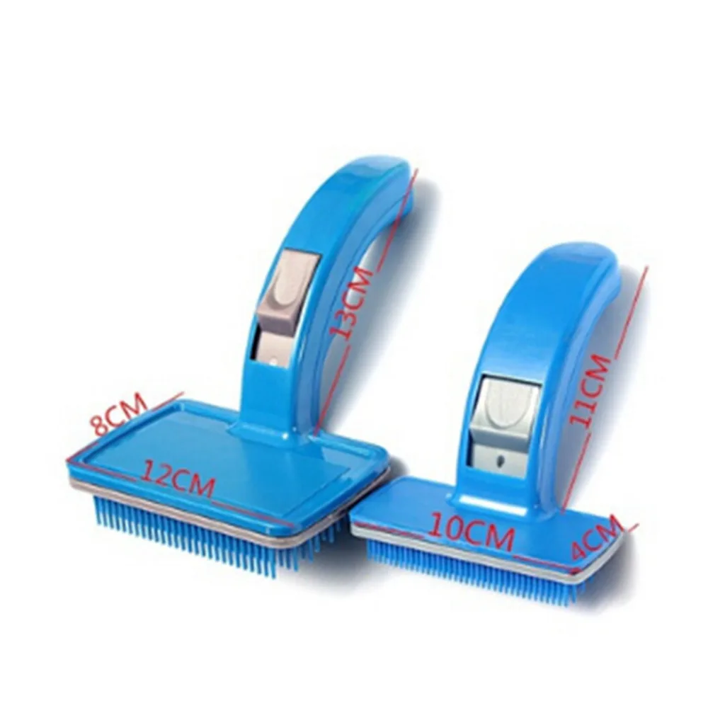 Pet Cleaning Brush Easy Self Cleaning Pet Brush Comb Bristle Slicking Comb Professional Tool