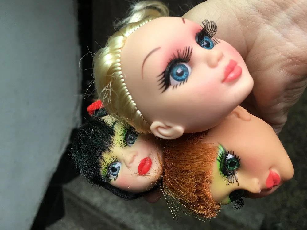 Специальное предложение, бренд, оригинальные головки, настоящая кукла, голова девочки, кукла, настоящие ресницы, стекло, глазное яблоко, сделай сам, игрушка, ударная кукла