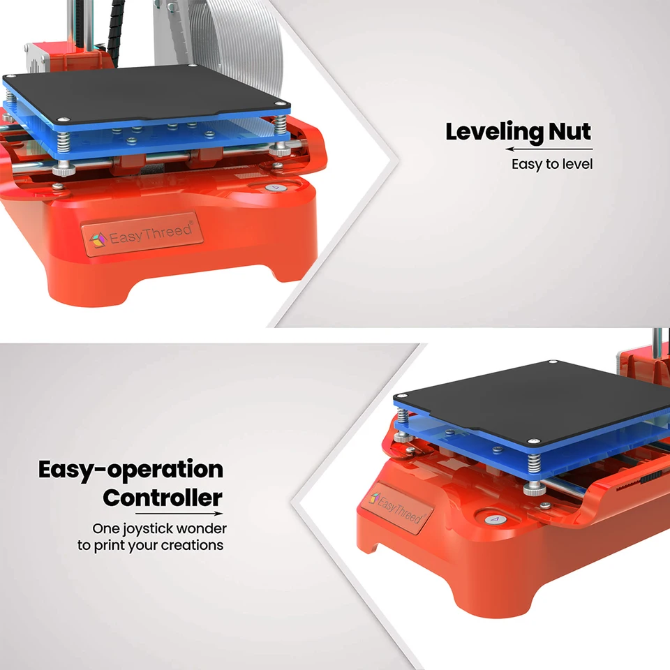 Easythreed K7 黒 新品・未組立 EasyThreed K7 ミニ 3D プリンター 使いやすい エントリーレベル