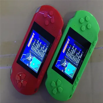 

2020 NEW PXP3 Handheld Game Player Video Game Console with AV Cable Support TV-out 2 Game Cards PXP 3 Slim Station Classic Games