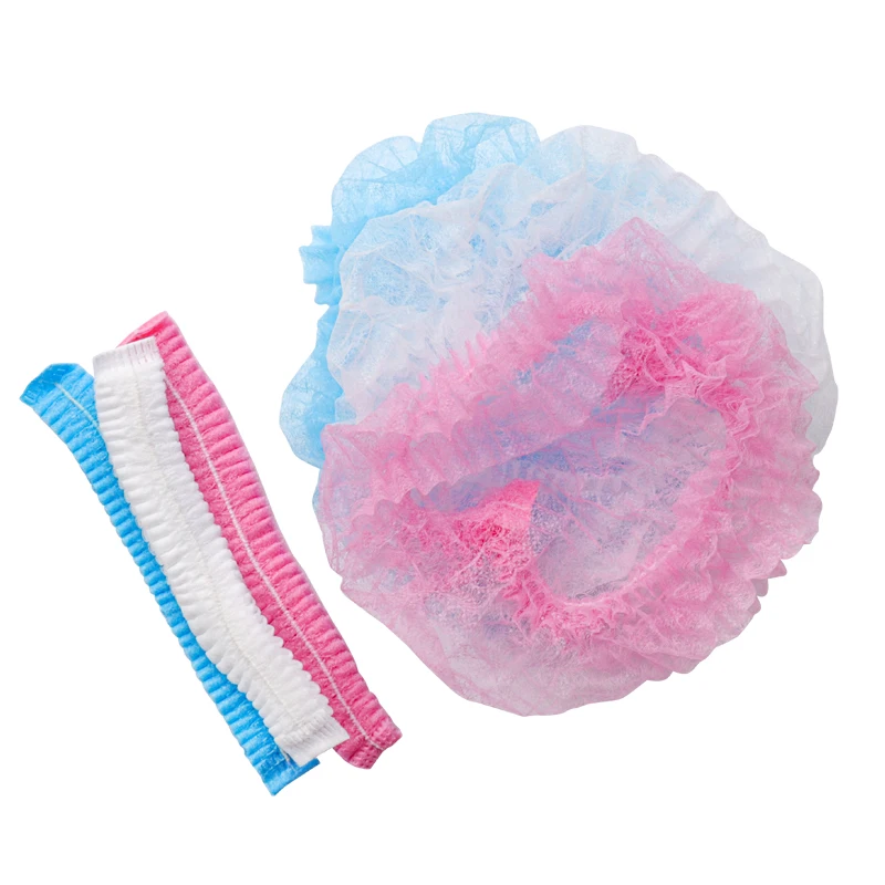HOT 100 PCS Disposable Caps Shower Clear Waterproof Hat Pleated Anti Dust Hat Women Bath Bonnet Hair Salon Beauty tools HOT 100 PCS Disposable Caps Shower Clear Waterproof Hat Pleated Anti Dust Hat Women Bath Bonnet Hair Salon Beauty tools