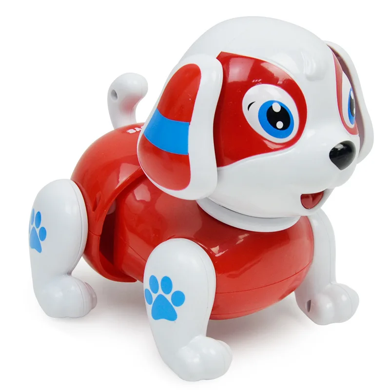 Умная детская игрушка Shilly Dog со светом и музыкальной сказкой модель для ползающей собаки электрическая бутылочка для кормления собака
