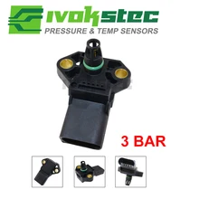 100% Test Intake Air Boost Pressure Map Sensor For Audi VW Seat Skoda 0281002401 038906051C 0 281 002 401 038 906 051 C