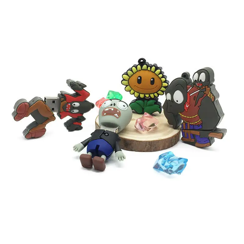 Usb флеш-накопитель 4 Гб cle usb 512 ГБ Devil mummypen drive 16 ГБ 8 ГБ силиконовая usb-флешка 32 Гб 64 Гб 128 ГБ 256 г Merry Christmas/Halloween/Gift