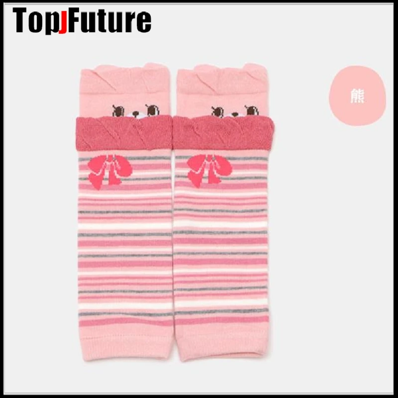 Glove Arm Cover Classic arm warmers Striped Fingerless Cotton Long Wristband lovely sweet lolita cosplay
