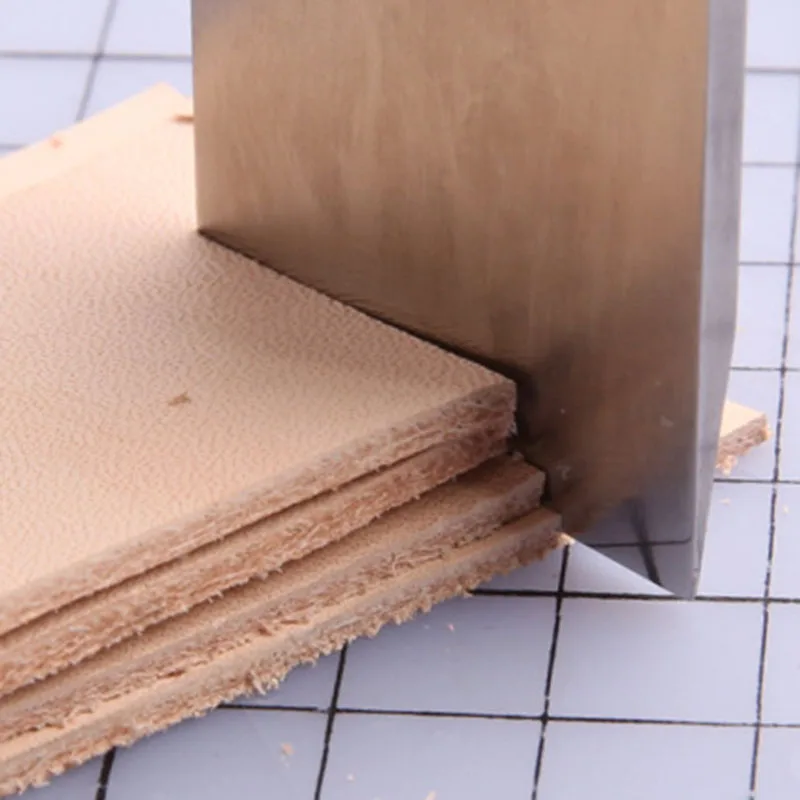 HOT-1Pcs Кожа ремесло Skiving ручка кожевенное ремесло ручной работы DIY инструмент