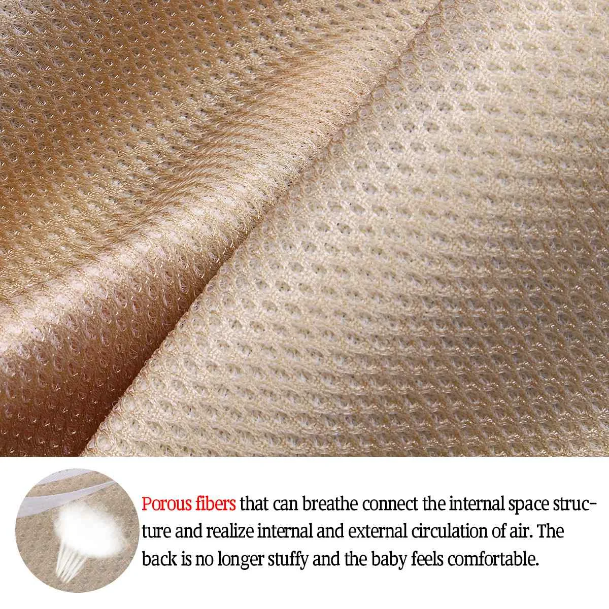 Bioby сиденье для детской коляски крышка летние Водонепроницаемый Ice Silk(искусственное волокно дышащие детские спальный коврик нескользкая Удобная 5-ти точечные Стиль