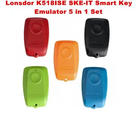 Lonsdor K518S K518ISE программатор для всех моделей с регулировкой одометра без ограничения маркера с toyta smart key - Цвет: ske 5 in 1