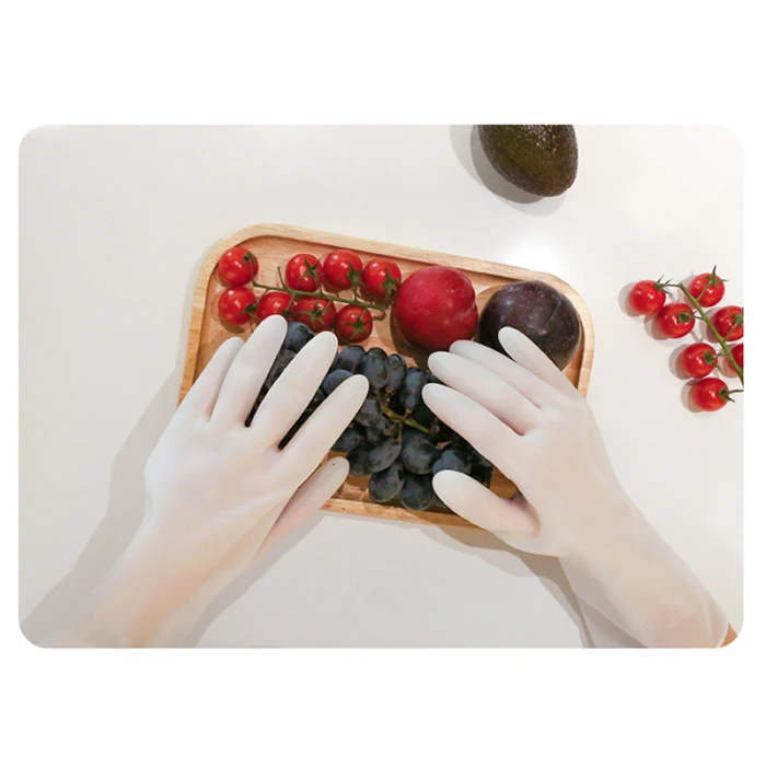 Резиновые чистящие перчатки кухонные перчатки для мытья посуды хороший помощник@ LS