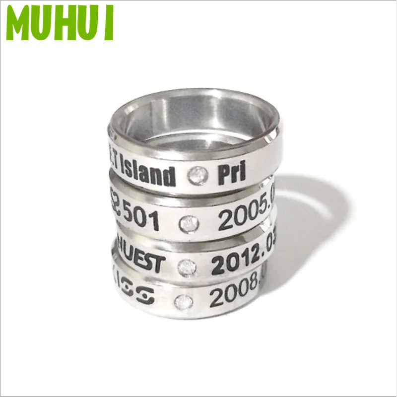 Бесплатная доставка 1 шт. Kpop SS501 NUEST UKISS FTISLAND кольцо для женщин с цепочкой свободный