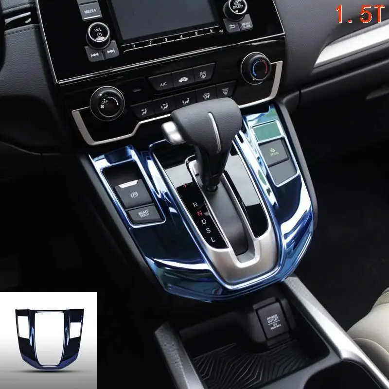 Модифицированная автомобильная автоматическая дверная ручка для окон и дверей, панель передач для интерьера, аксессуары для стайлинга автомобилей, запчасти 17 18 19 для Honda CRV - Название цвета: Number 2