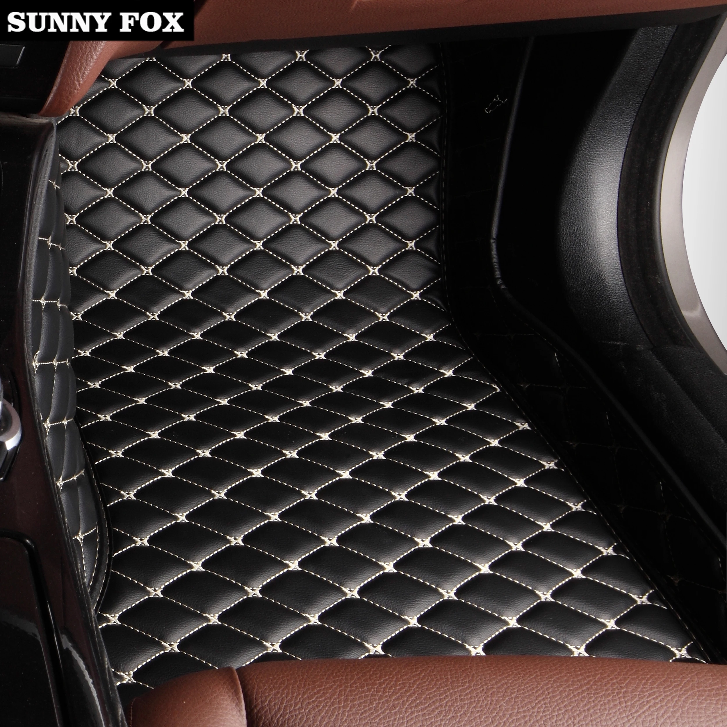 Sunny Fox автомобильные коврики для hyundai ix25 ix35 Elantra SantaFe Sonata Solaris Tucson verna 5D carstyling ковер лайнер