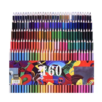 

1 Set Colored Pencils Vibrant Colors No Duplicates Art Drawing Oily Pencils Set For Coloring Books Sketching Painting Tools