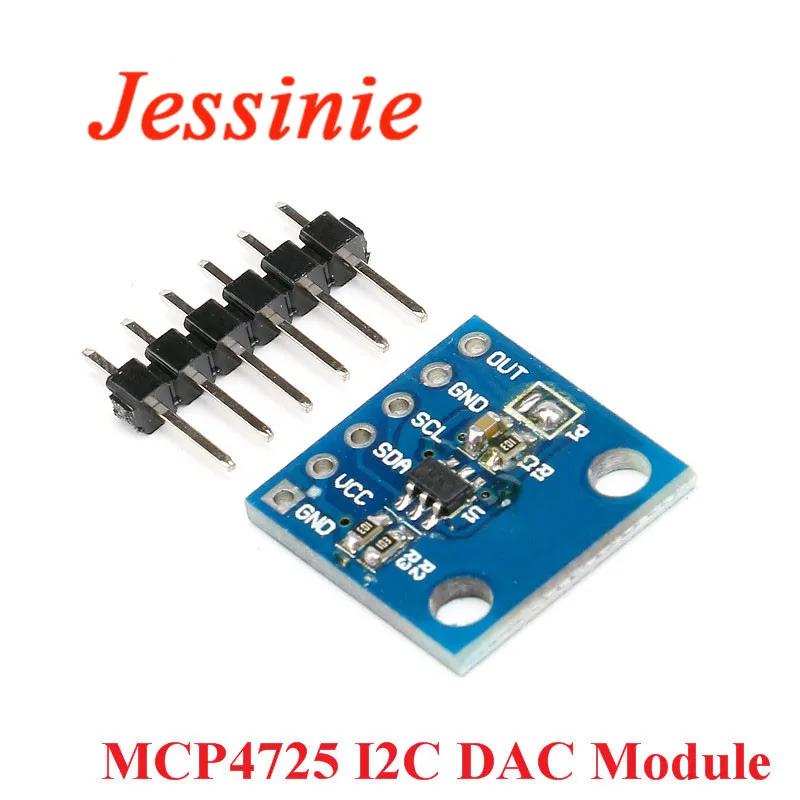 MCP4725 IIC I2C DAC сломанная 12-битная цифровая аналоговая конверсия модуль для платы