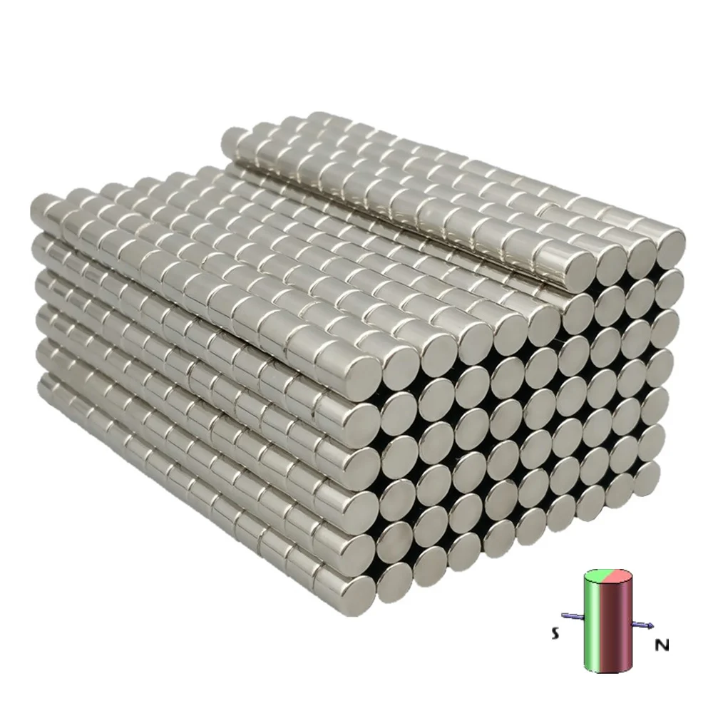 

Diametrically NdFeB Magnet Rod 6.35x6.35 mm Cylinder Magnet 1/4"x1/4" Powerful Neodymium Rare Earth Permanent ON SALE 48pcs