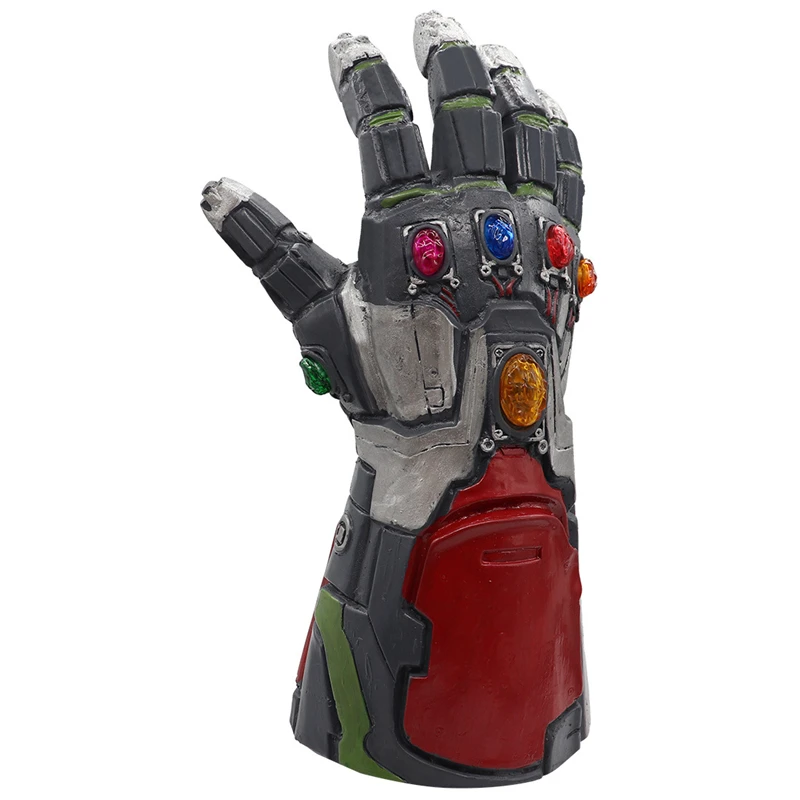 Бесконечная перчатка танос Халк перчатки руки Мстители 4 Железный человек перчатки Мстители костюм супергероя Косплей Опора латексная маска